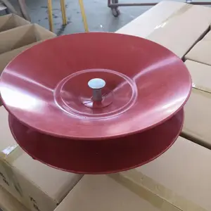 悬式绝缘子电力瓷瓶,高压线路防污型瓷瓶来图加工