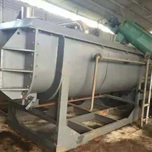 常州优博干燥-滤饼灰渣空心桨叶干燥机 KJG双桨叶干化设备推荐供应商