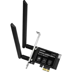 AX200�羺��Ϸ3000Mǧ��˫Ƶ5G̨ʽ����������PCIE��������