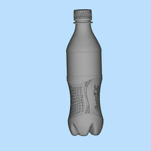 3D建模 饮料瓶 500ml打样 瓶型设计 pet快速 无需开模具 矿泉水包装