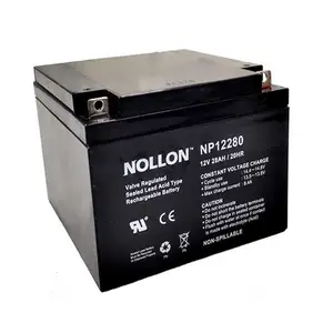 ����NOLLON����NP12280 12V28AH����ϵͳ���˵�վ���õ�Դ