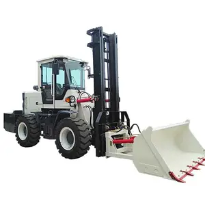 四缸载重2吨3吨4吨升高3米5米城市环卫叉货车建筑修路越野叉车