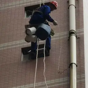 铜梁外墙砖空鼓维修玻璃清洗落水管维修更换外墙清洗