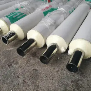 深圳龙岗区钢套钢保温钢管 三合一复合保温管 ppr聚氨酯保温管道 防腐防晒
