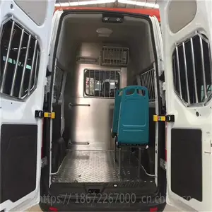 福特全顺汽油版 救助***车 带隔断监控消毒系统