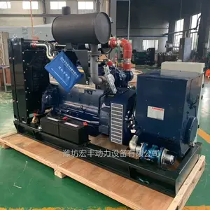 潍柴燃气机组WP10D220E300NG 柴油机燃气发电组170kw电机养鸡场燃气