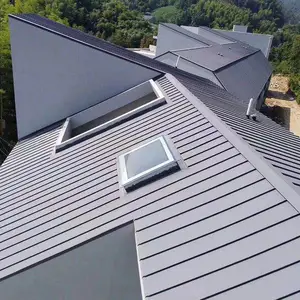 65-400型直立锁边铝镁锰屋面板_铝镁锰合金屋面板 保温节能重量轻
