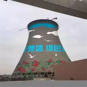 烟筒美化公司 烟筒水塔美化 金蜘蛛多年的美化经验上门设计施工