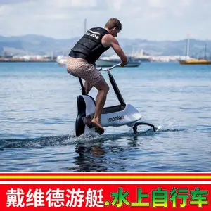 matan5水上自行车电动摩托艇冲浪板卡丁车船脚踏车