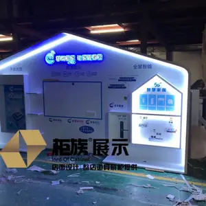 移动手机展示柜台价格 移动展示柜台制作厂家