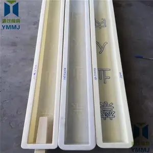 铁路防护立柱塑料模具 源茂铁路钢丝网立柱模具 铁路水泥立柱模具