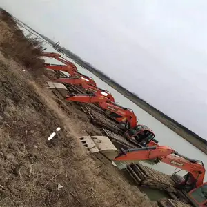 宜春水上挖机出租浮船平台