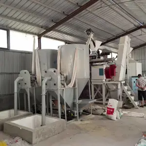 永兴牌牛羊饲料颗粒机生产线 自动化饲料加工设备 混合制粒冷却一体