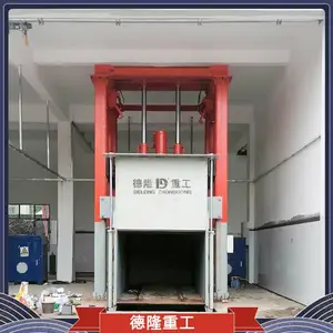 垂直垃圾压缩站设备 三缸四柱式垃圾中转箱 8T生活垃圾站维修改造