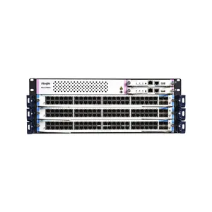 锐捷RG-S7805C4U框式园区核心交换机搭配CM-X系列主控