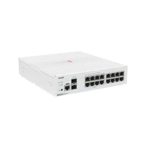 锐捷RG-SF2920-16GT2SFP-P 16口千兆以太全光网络入室PoE交换机
