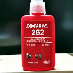 LOCARVE 262胶水厌氧螺纹锁固胶 抵抗设备长期震动