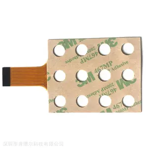 智能触摸门锁FPC线路板指纹按键转接测试FPC软排线柔性PCB电路板