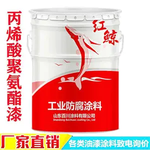 高耐候丙烯酸聚硅氧烷面漆 红鲸油漆通行四海