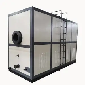 河南力威2台1.4MW低氮燃气真空热水锅炉调试完毕交付客户使用！