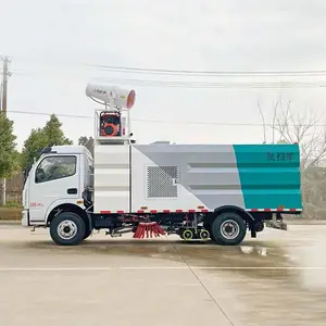 天锦洗扫车厂家 采用不锈钢箱体,防腐防锈,作业速度快