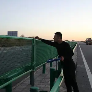 惠州高速防眩网厂 高架桥梁防抛网 四会道路钢板网