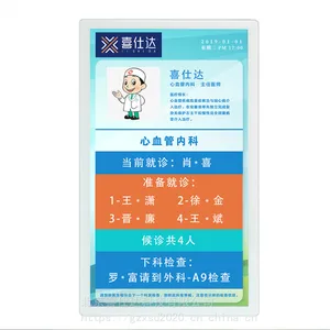 喜仕达15.6寸电容触摸一体机院内导航屏