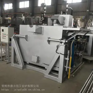 BH600 燃气倾倒式熔铝炉 带嘴坩埚燃气炉 高温铝合金熔化炉厂家