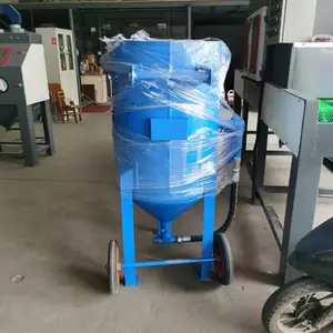 盐城移动4720喷砂机 模具户外喷砂机 翻新除锈 去氧化层 喷砂效果