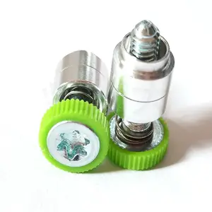 松不脱梅花槽塑胶螺钉M4 手拧包胶弹簧螺丝 特殊定制松不脱螺丝钉