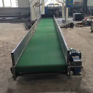 玻璃纤维皮带输送机A塑料颗粒化工生产线输送机