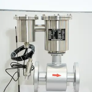 森册电磁水表流量计供水行业自来水回水4G远传导电液体