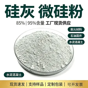 硅灰粉混凝土涂料补强用硅灰粉 灌浆料砂浆用料用加密半加密硅灰