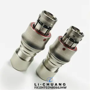 FX104 系列电连接器 FX104T02NB056JHW 直式插头 工业设备信号接插件