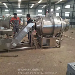 洗衣粉调味机 滚筒拌料机 油炸花生调味桶 鼎鸿制造