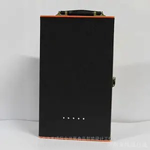 红酒盒包装盒双支装皮盒通用葡萄酒盒镶钻红酒盒红酒包装盒礼品箱子葡萄酒