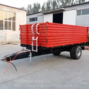 5吨 10吨自卸农用拖车 拖斗 平板拖车厂家