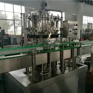 全自动中小型易拉罐茶饮料生产线设备 易拉罐灌装机