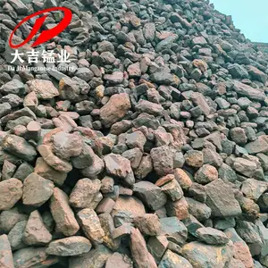 四次水洗原锰矿石 供钢厂高炉转炉降低炉温用锰矿石 洗炉锰矿18度 粒径1-10CM
