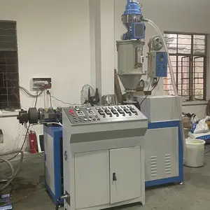 塑料聚酯PP ABS PET PE制作绳 刷 纤维挤出机生产设备