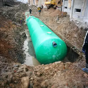 市政工程农村污水工程专用玻璃钢化粪池直径2600 现货