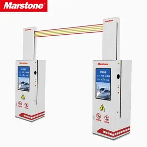 Marstone铁路高铁站台升降护栏智能防护网升降屏蔽门安全门厂家