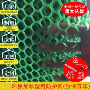 塑料平网围栏 养殖网鸡鸭鹅漏粪脚垫 厂家直销白色圆孔网格