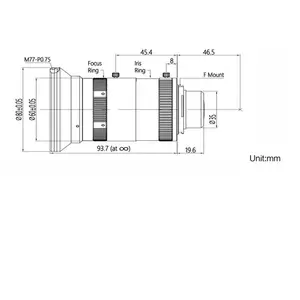 LF2528M-F ��������1�����ش����25mm��ͷ ���������� 8K 5 ?m �������