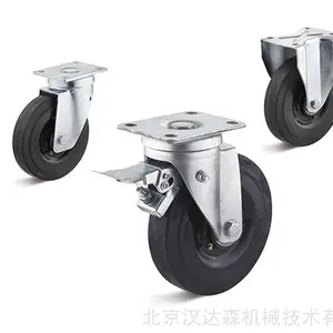 torwegge实心橡胶轮SGS-280-70-75-R25重型不锈钢脚轮