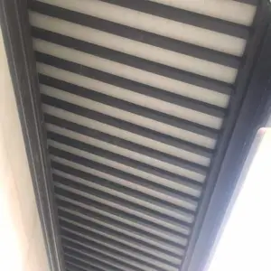 仿古建铝代木构件茶壶档轩椽飞椽荷包椽闸椽板半圆桁条封檐板