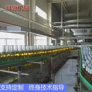 玻璃瓶啤酒灌装生产线设备 全自动中小型啤酒灌装机