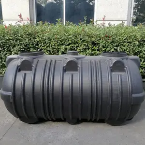 2立方一体成型三格塑料化粪池 通球 滚塑成型不渗漏