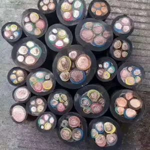 铜芯电缆YZ2*4橡套电缆全规格移动电缆盘电源线软线