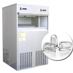 全自动子弹型制冰机120kg/24h IMZ-120K咖啡厅奶茶店面包房制冰机